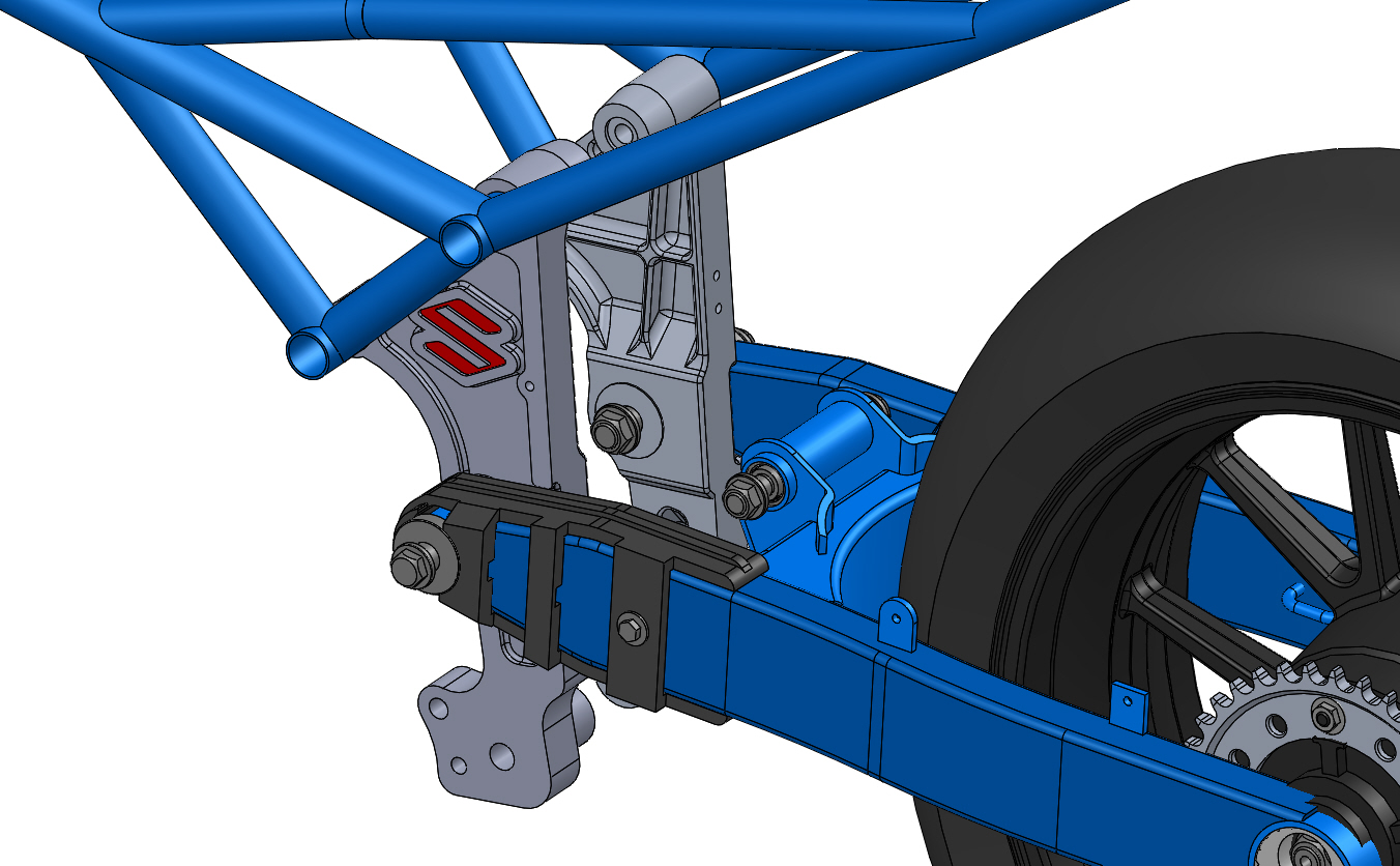 铃木350框架板，